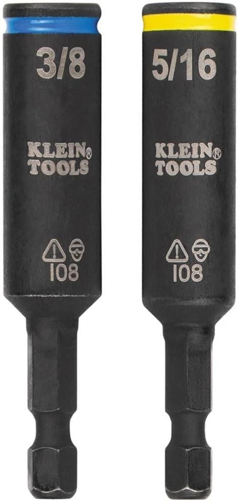 Klein Tools 32500HD Impact Rated Multi-Bit Screwdriver / Nut Driver, 11-in-1