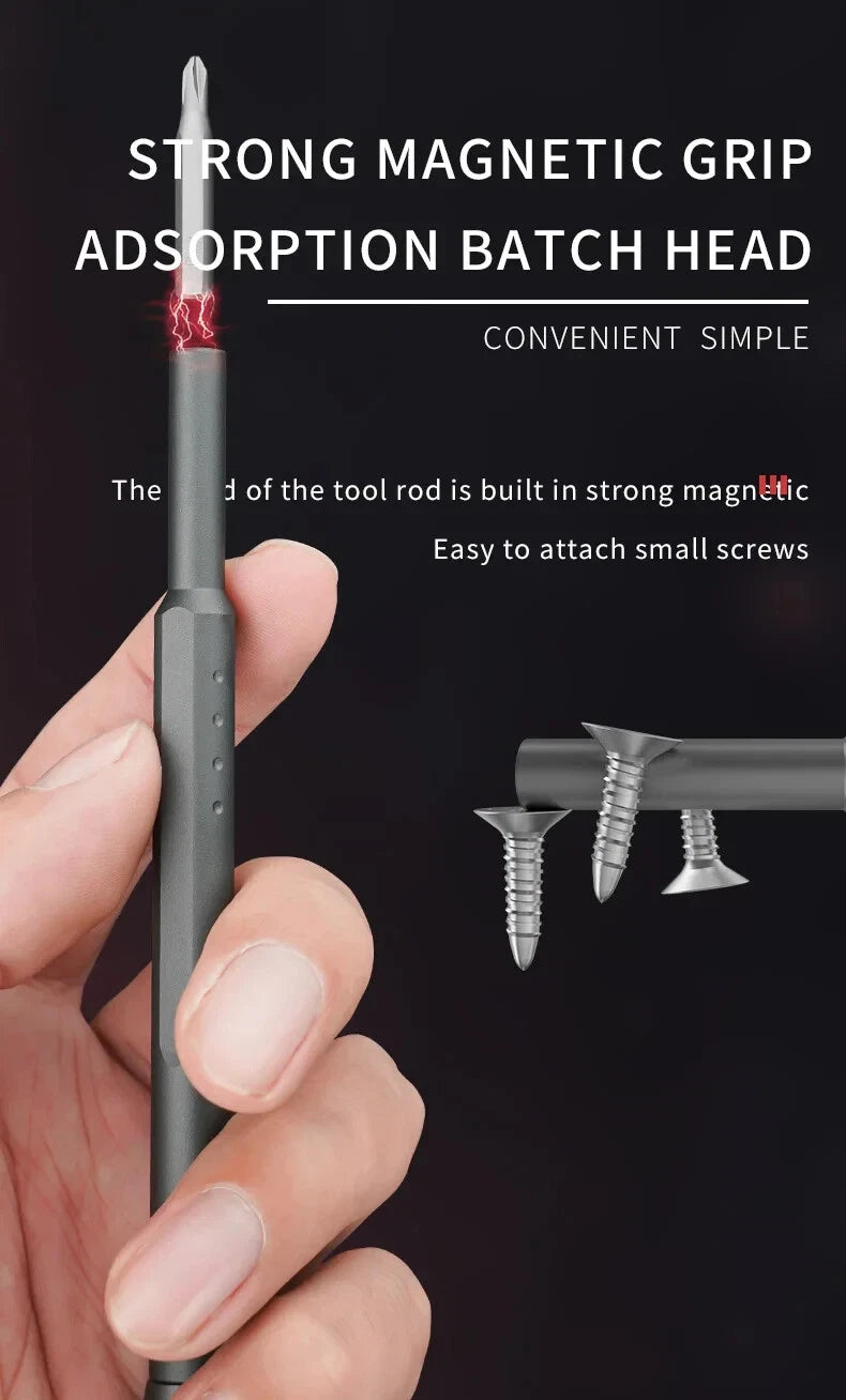 Screwdriver Kit 8/30/40/44 Precision Magnetic Bits Dismountable Screw Driver Set