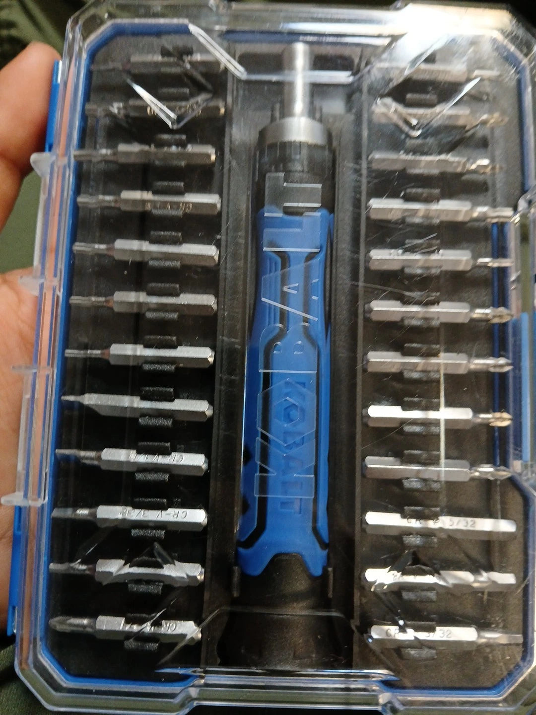 Kobalt 25pc Ratchening Precison Screwdriver Set