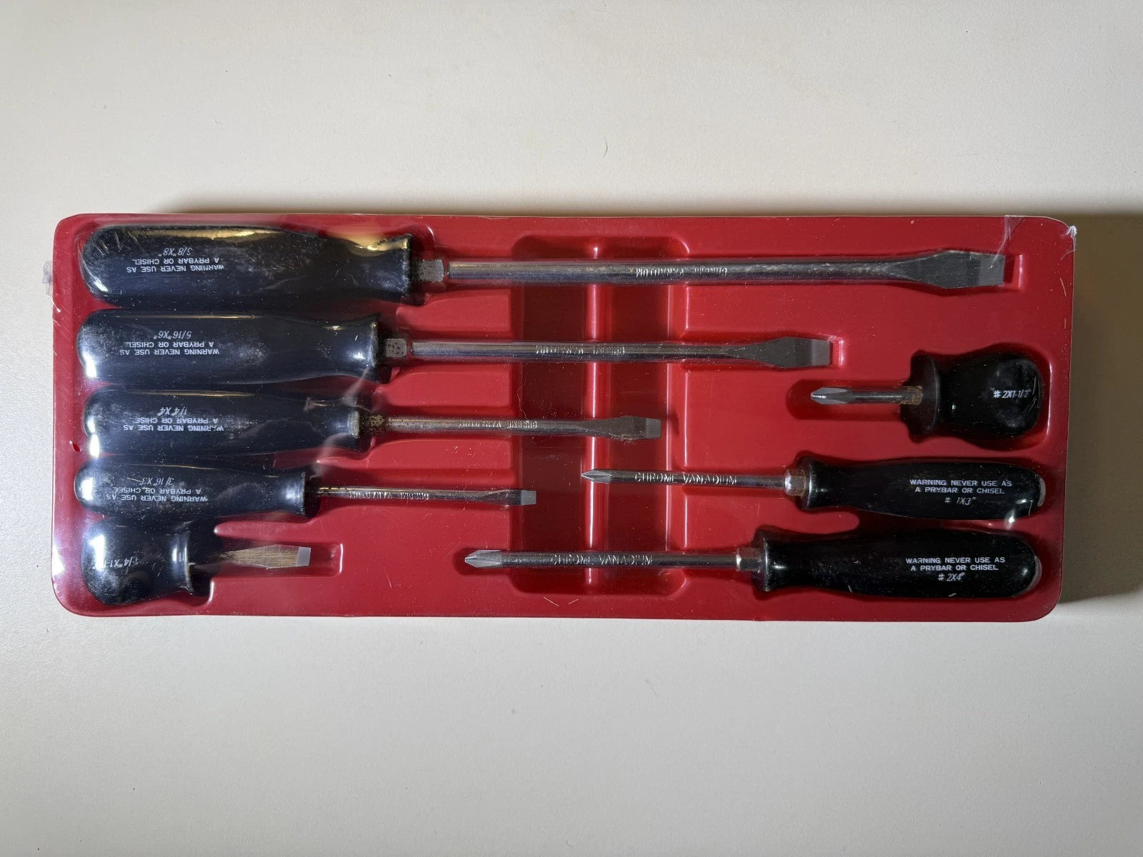 Cummins 8 pcs Professional Screwdriver Set #DR1450.