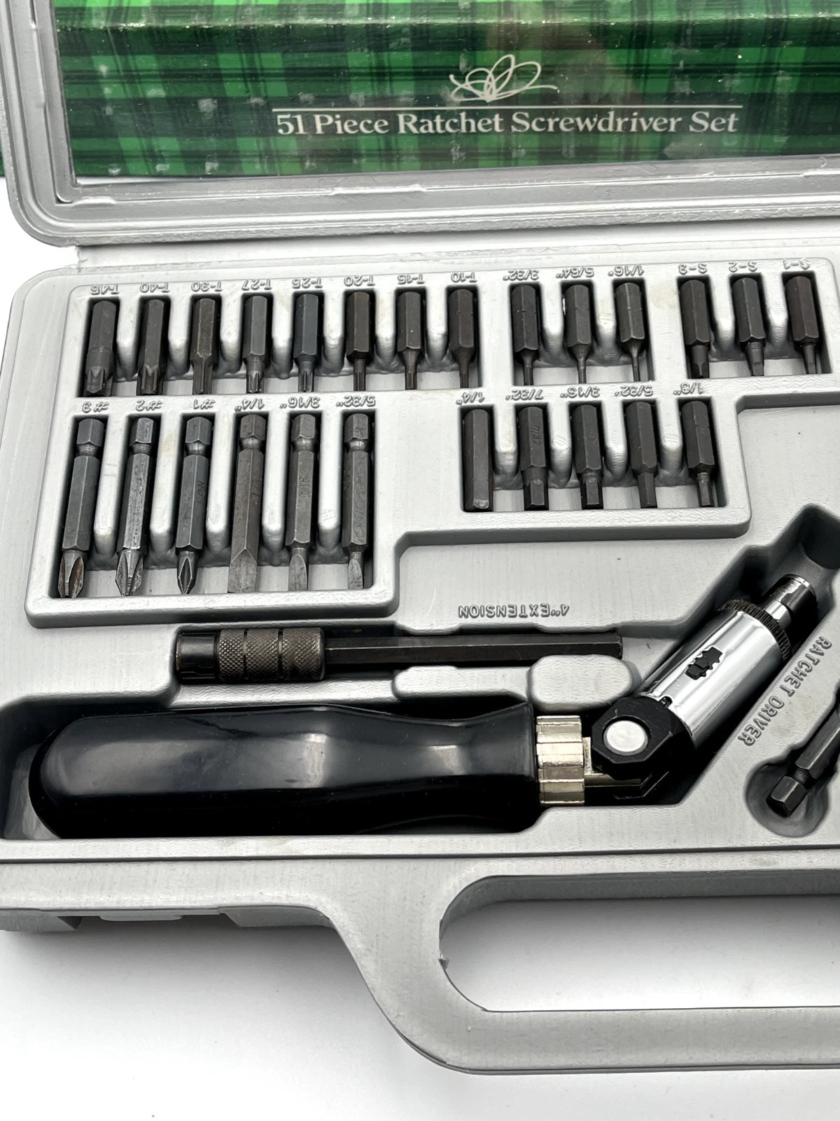 51 Piece Rachet Screwdriver Set 855004 w/ Holiday Packaging