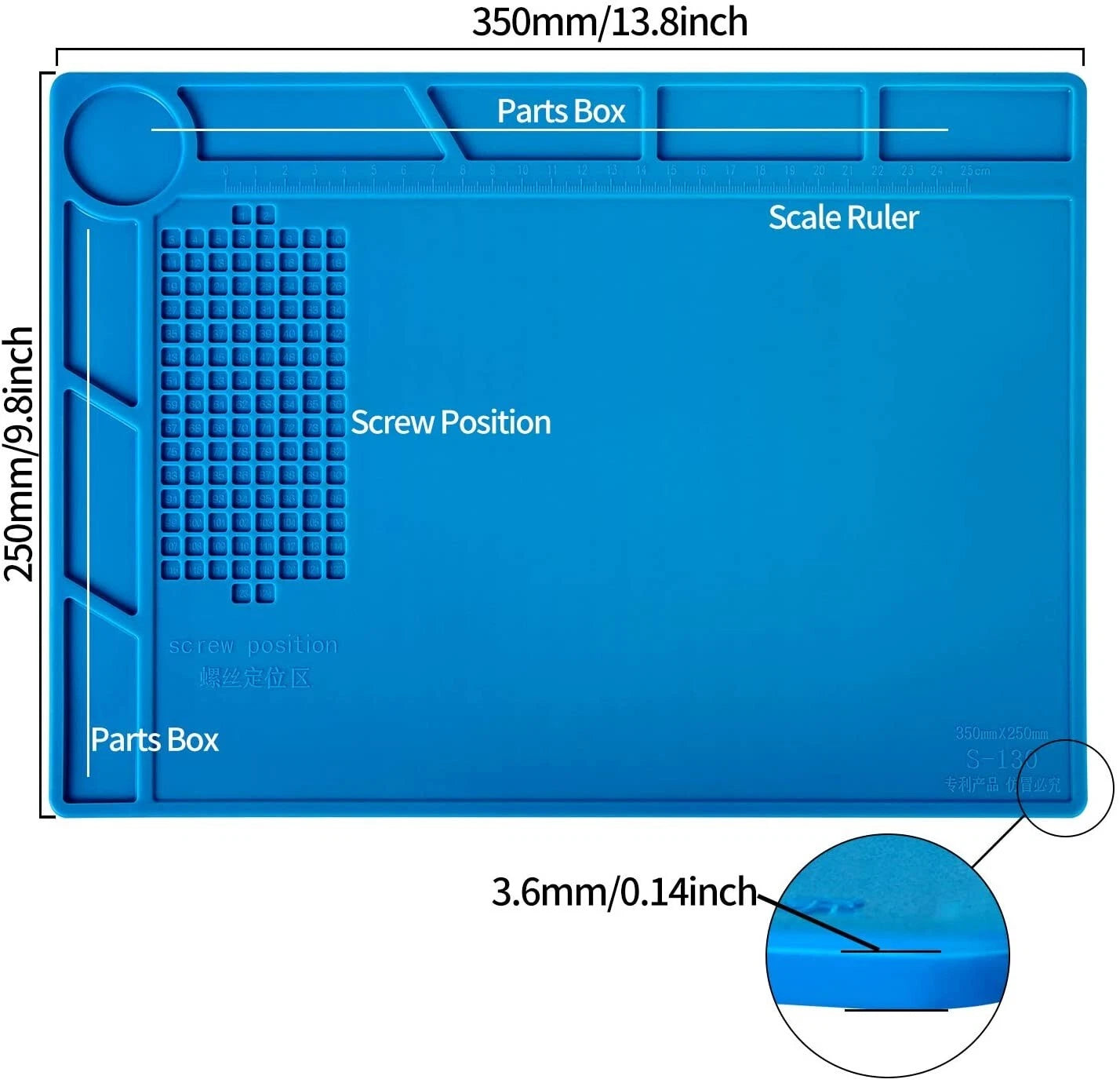 Laptop repair tools for PC Computer Phone Screen Opening Spudger Pry Mat Kit Set