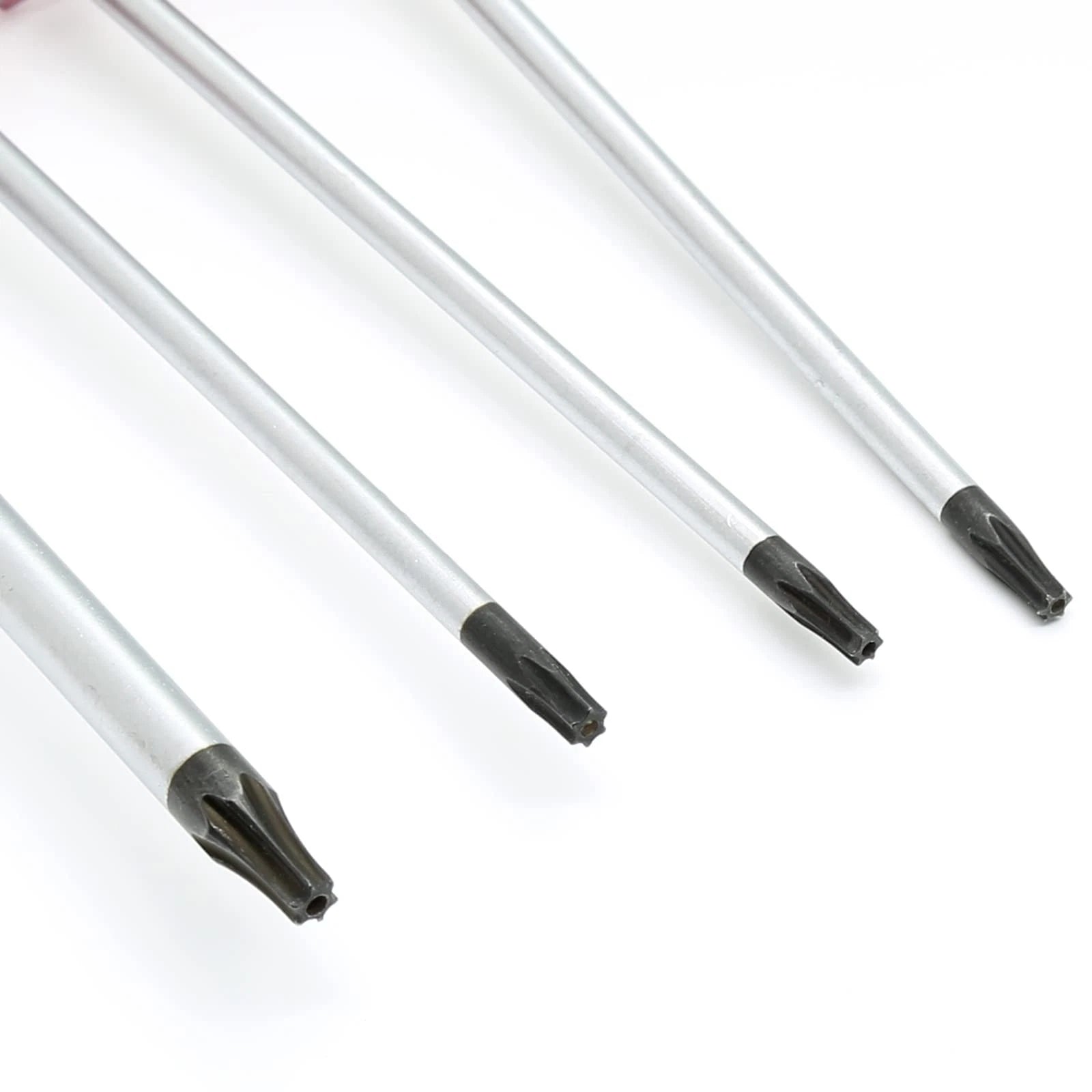 8PCS Magnetic Torx Screwdrivers Set Security Screwdriver T8 T9 T15 T15 Torx(Red)