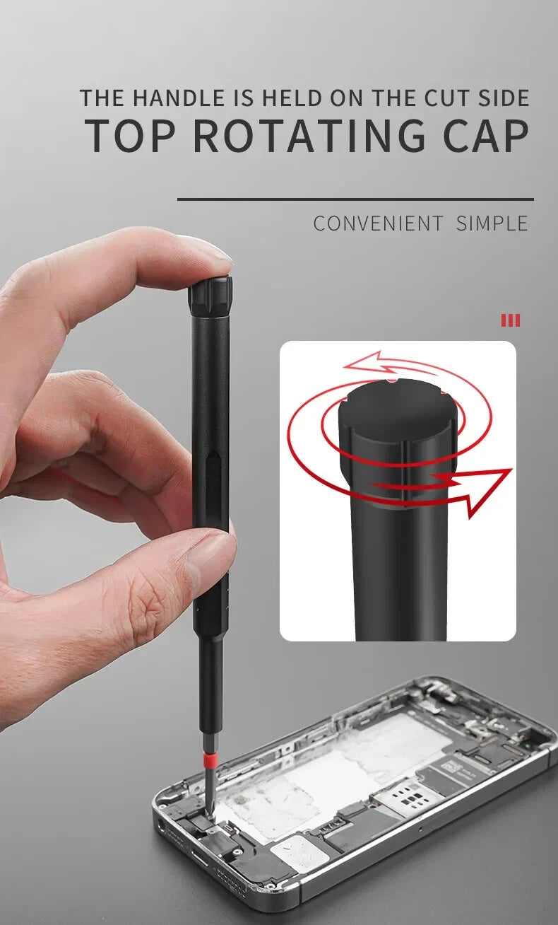 Screwdriver Kit 8/30/40/44 Precision Magnetic Bits Dismountable Screw Driver Set