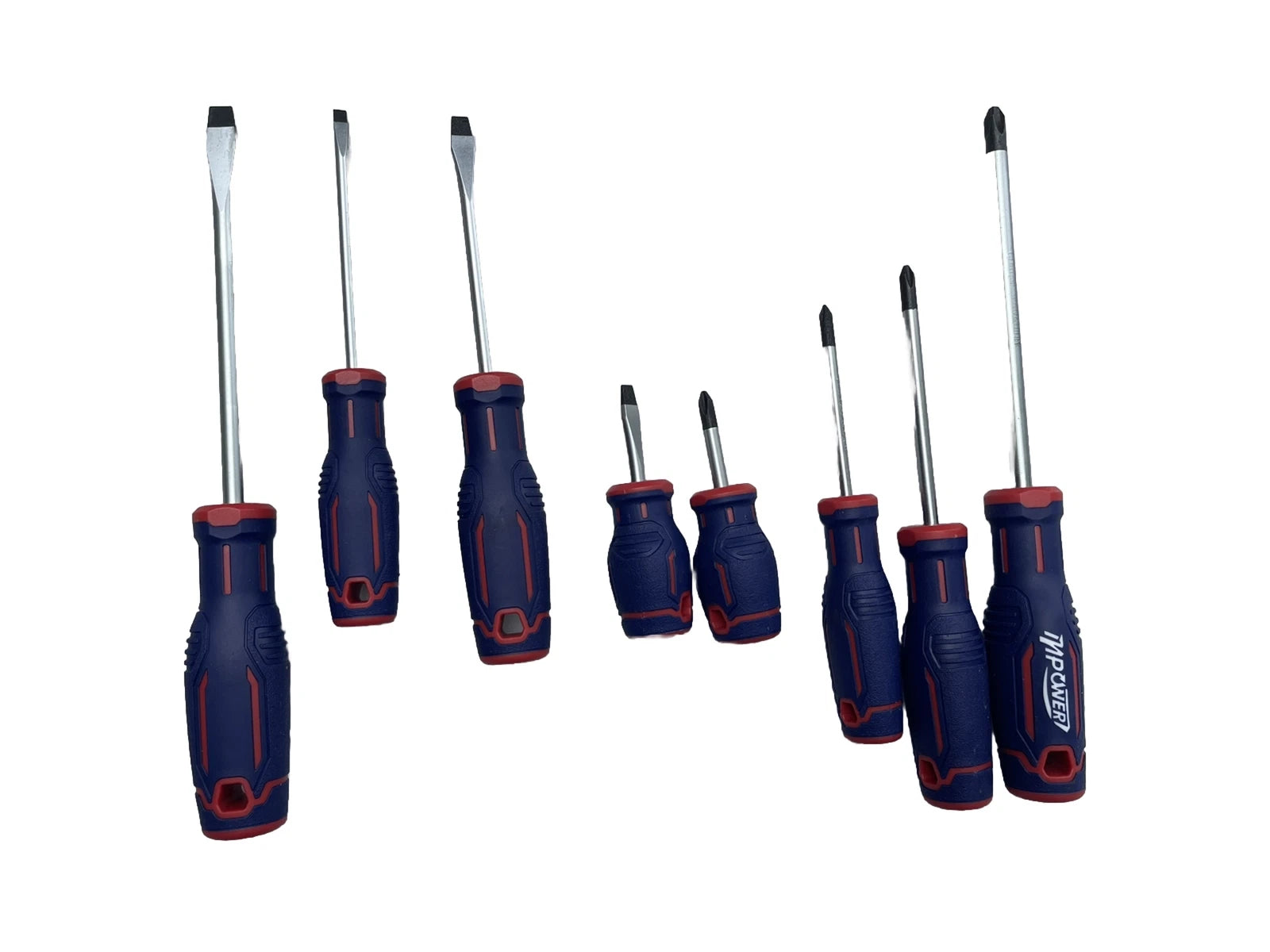 M-Power 8-Pc. Comfort Grip Magnetic Screwdriver Set