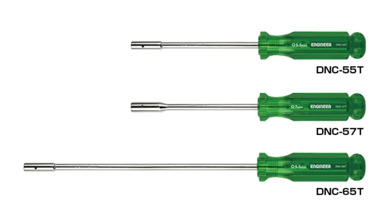ENGINEER MAGNETIC NUT CATCH DRIVER (5.5, 7mm) DNC-55T, 57T, 65T
