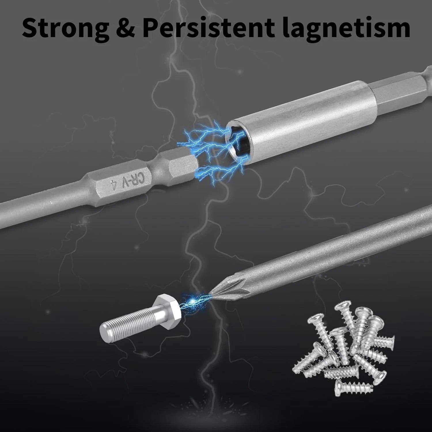 50pcs Long Reach Torx Star Hex Security Bit Set Tamper Proof Screwdriver Bit