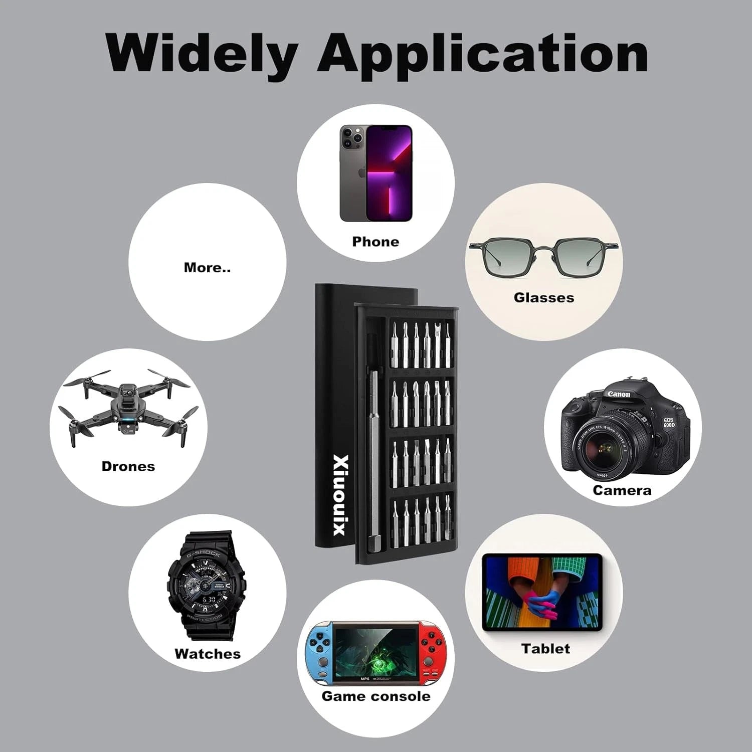 25-in-1 Small Screwdriver Set, Magnetic Mini Screwdriver Set for Laptop, Phon