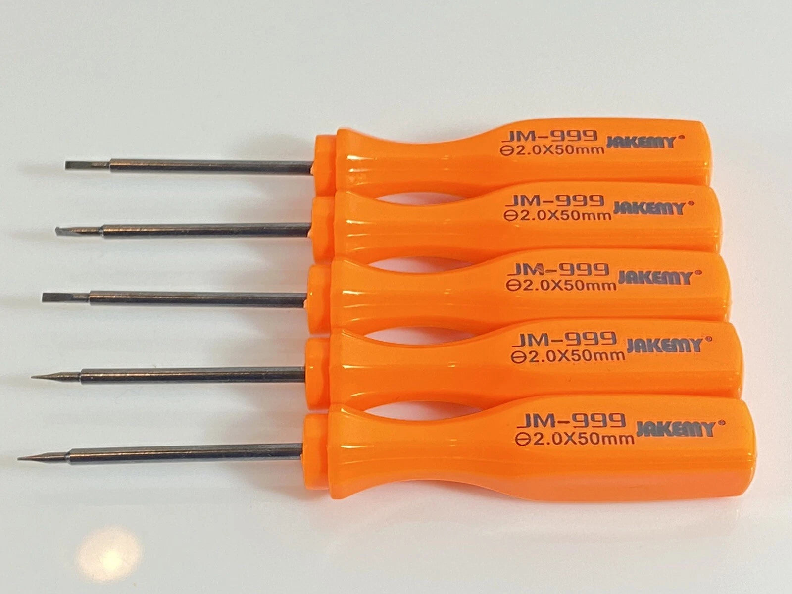 5PCS Flat Head -2.0 Screwdriver Cell Phone Repair Magnetic Set Kit Tools Slotted