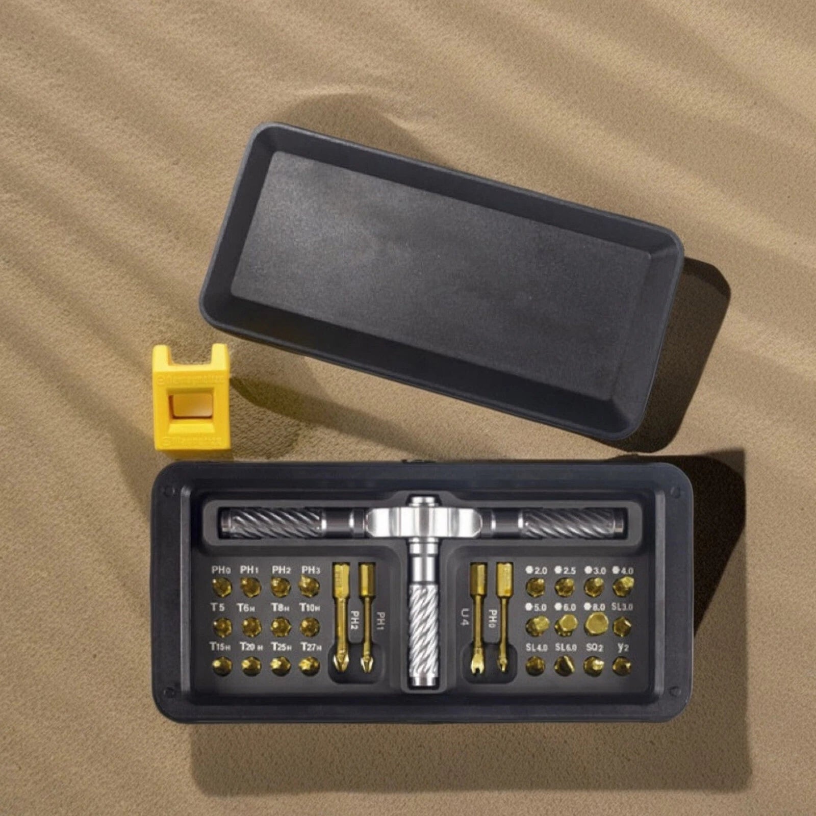 30 in 1 T-Type Multi-Purpose Ratchet  Screwdriver Bits Set DIY Toolbox