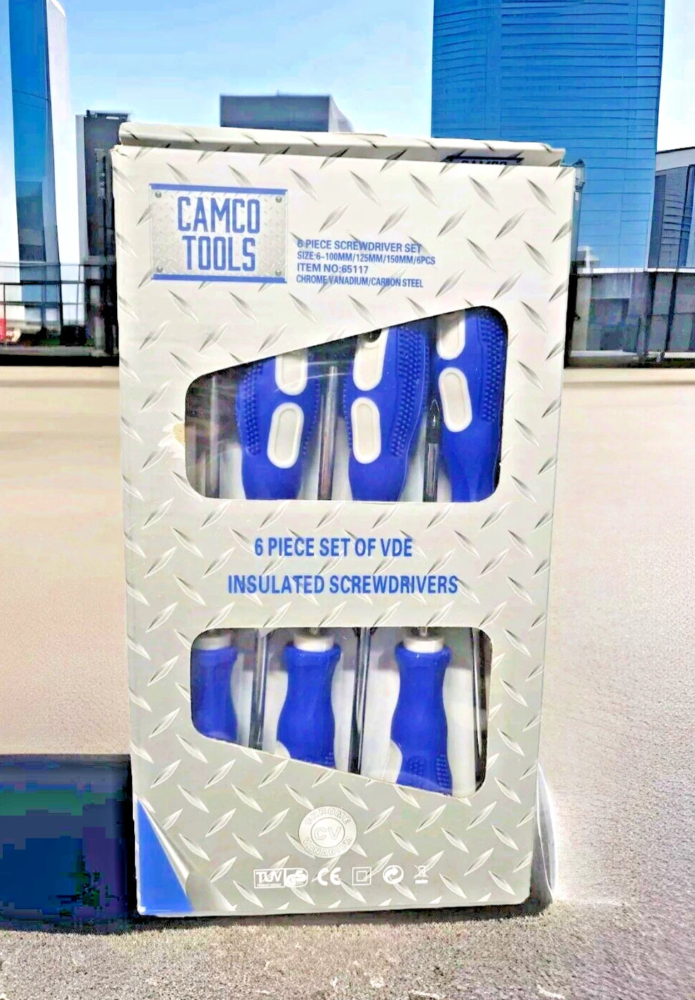 Camco Tools 6 Piece Insulated Screwdriver Set - NEW