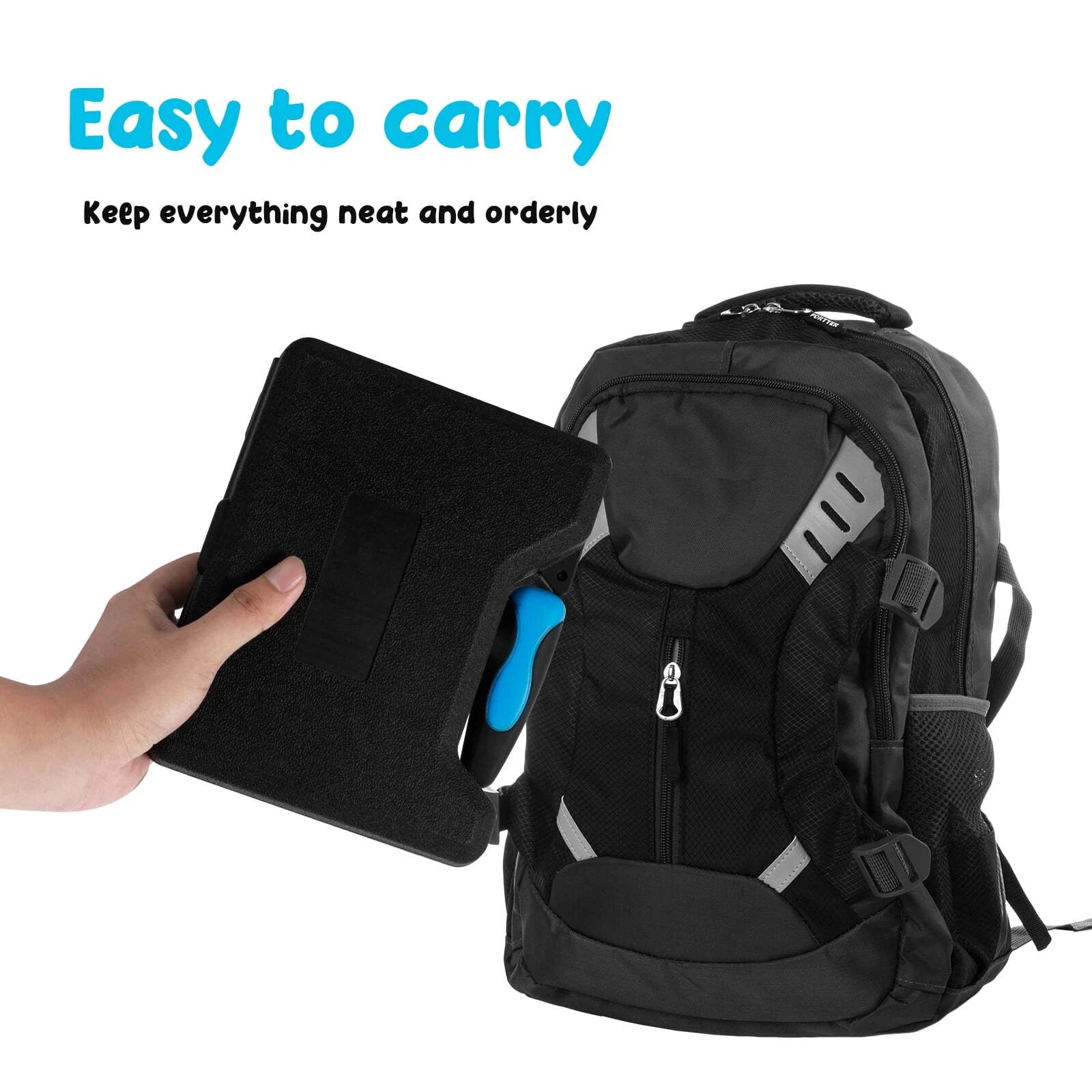 63-Piece Screwdriver Bit Set with Ratchet Wrench & Magnetic Home Repair Kit