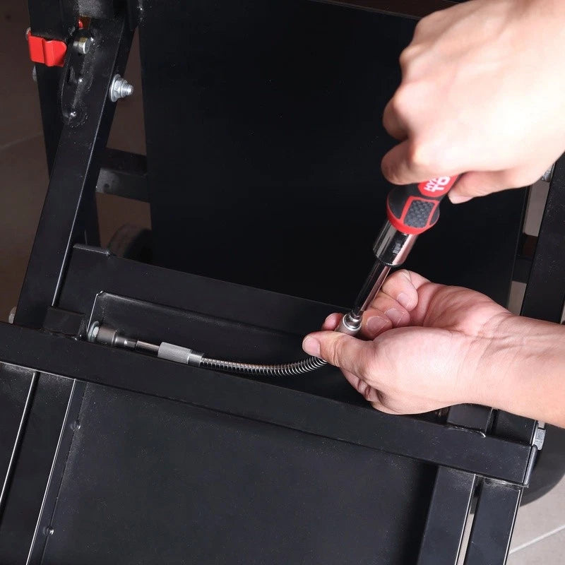 64 Piece Ratcheting Screwdriver & Nut Driver Set W/ Magnetic Tip Flex Extension