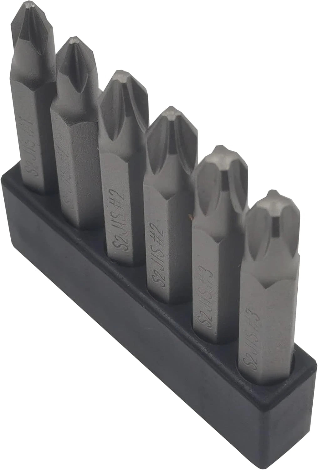 6Pcs 50Mm JIS Screwdriver Bit Set with Magnetic Tip,1/4 Hex Shank, S2 Alloy Stee
