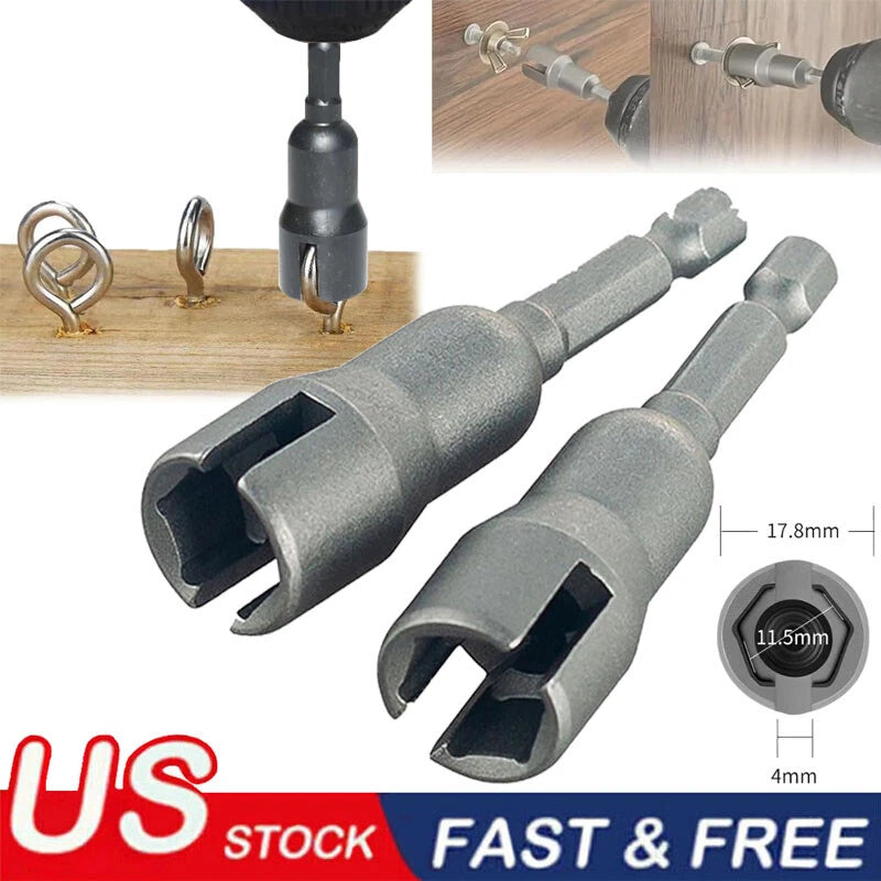 Hurricane Wing Nut Driver - Wingnut Driver Socket Tool for Power Drill US