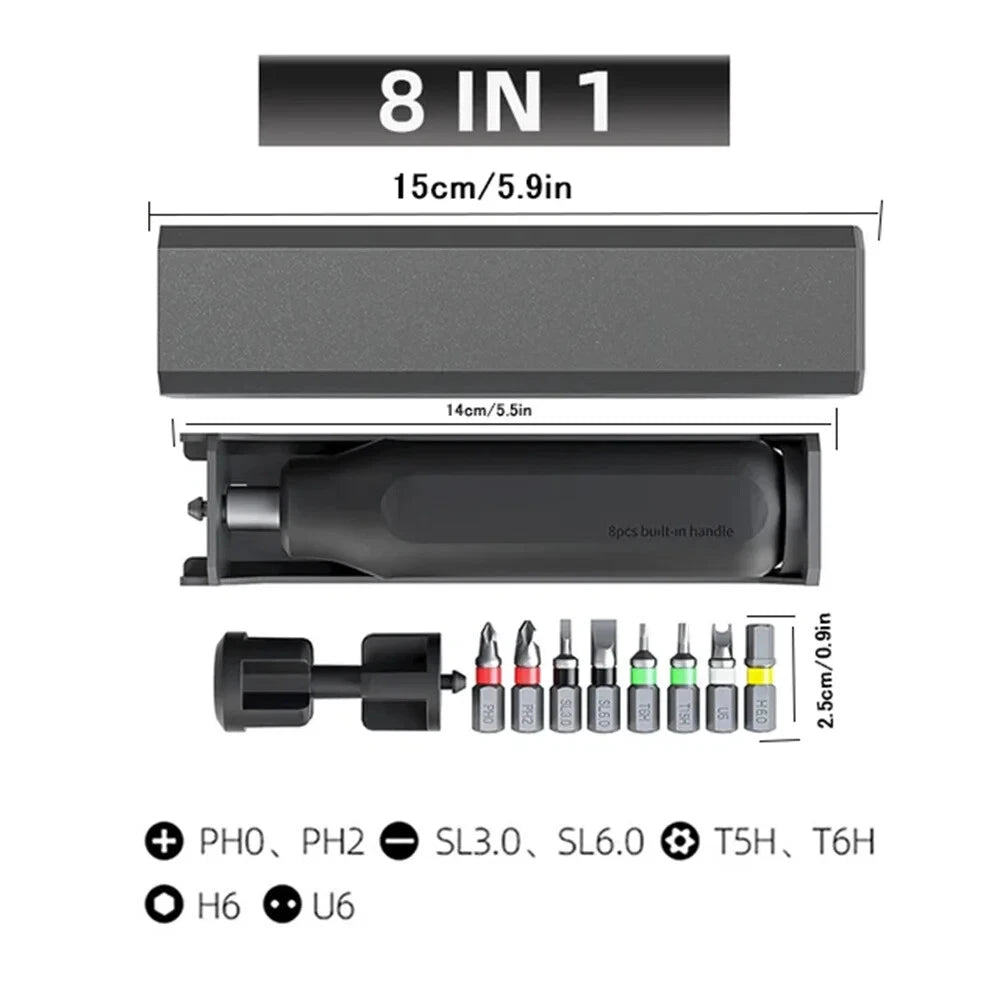 Screwdriver Kit 8/30/40/44 Precision Magnetic Bits Dismountable Screw Driver Set