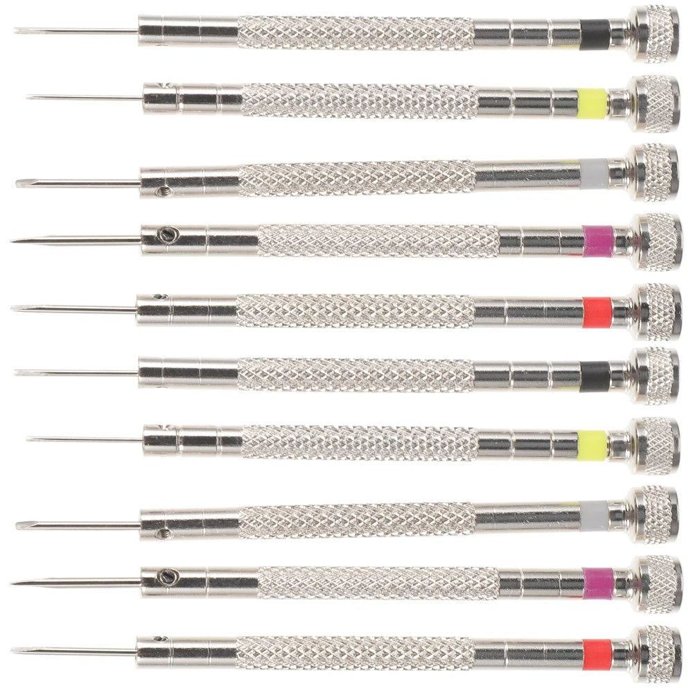 Flat Screwdriver Set Glasses Repairing Screwdrivers Watch Eyeglass