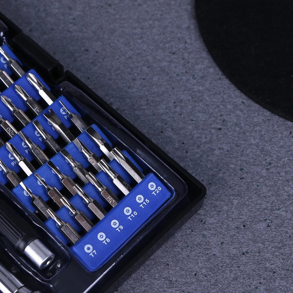 58 in Screwdriver Set Mini Watch Fixing Tool Kit Precision Magnetic Bits