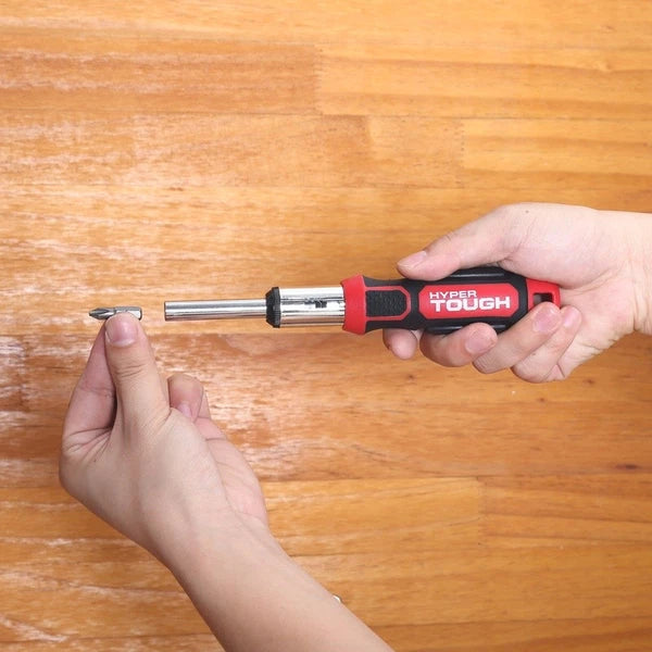 64 Piece Ratcheting Screwdriver & Nut Driver Set W/ Magnetic Tip Flex Extension