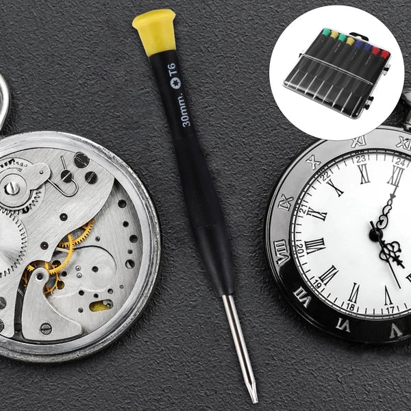 16 Pcs Screwdriver Set Household Durable Screwdrivers Watch Repair Tools