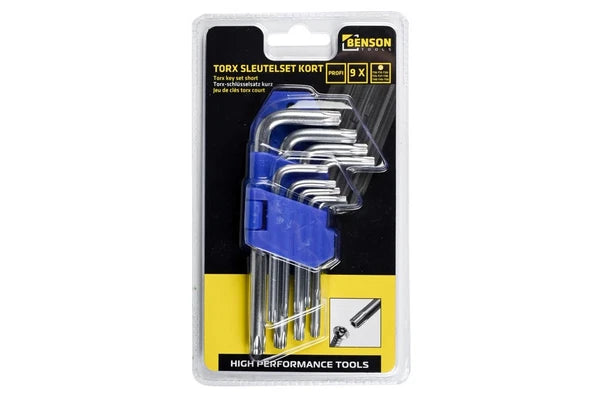 Torx Set Bicycle Wrench Set T-Key T10-T50 Tool Set -