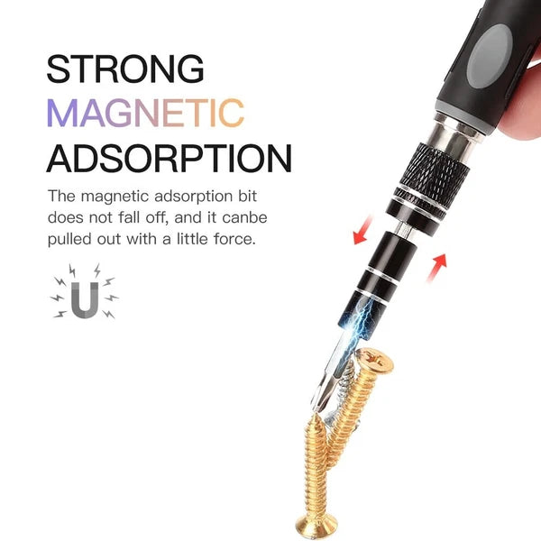 32-in-1 Precision Magnetic Screwdriver Set β CR-V Steel, Portable Repair Kit
