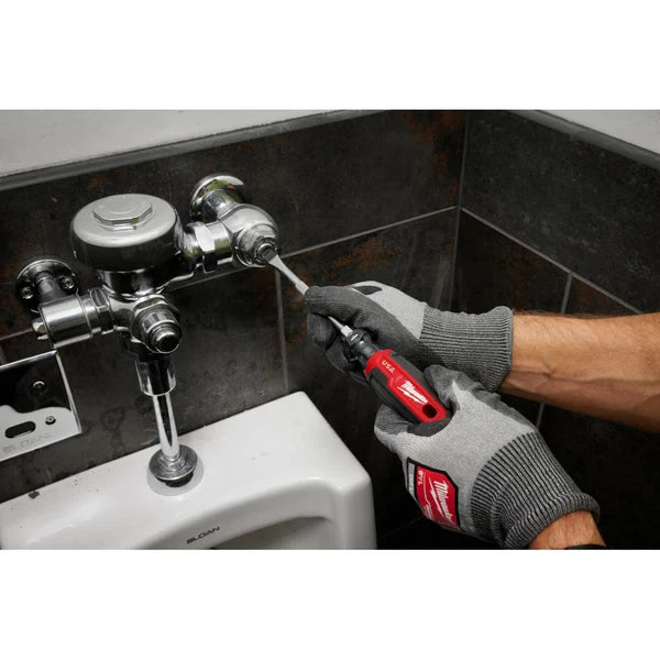 Milwaukee MT206 1/4" Slotted 4" Cushion Grip Screwdriver - Made In USA