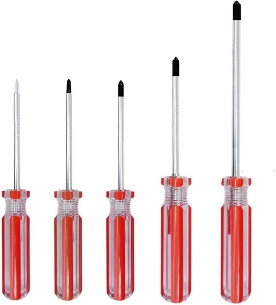 Triwing Screwdriver Set, 5 Sizes (1.5mm–5mm), Y-Shaped, Magnetic Tip, 5-in-1 Kit