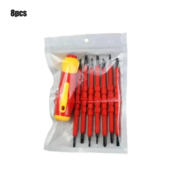 Insulated Screwdriver Set 1000V Magnetic Screw 9/10PCS Driver Slotted Phillips