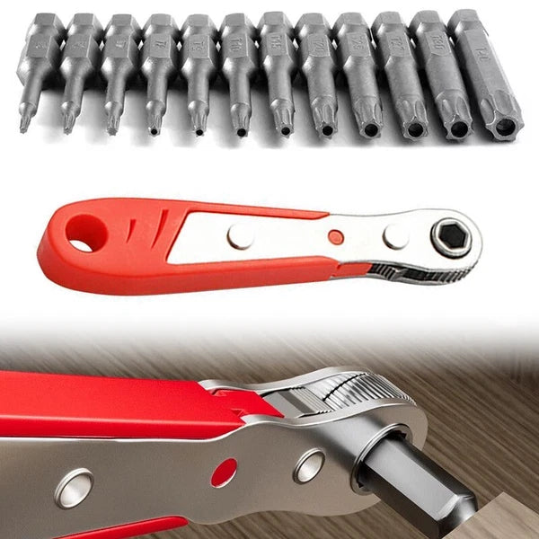 13PCS Magnetic Torx Bit Set Impact Driver Drill Security Tamper Proof T5-T40