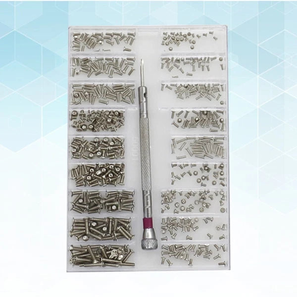 Screw Box Set Laptop Repair Tool Kit Sunglasses Screws Miniature