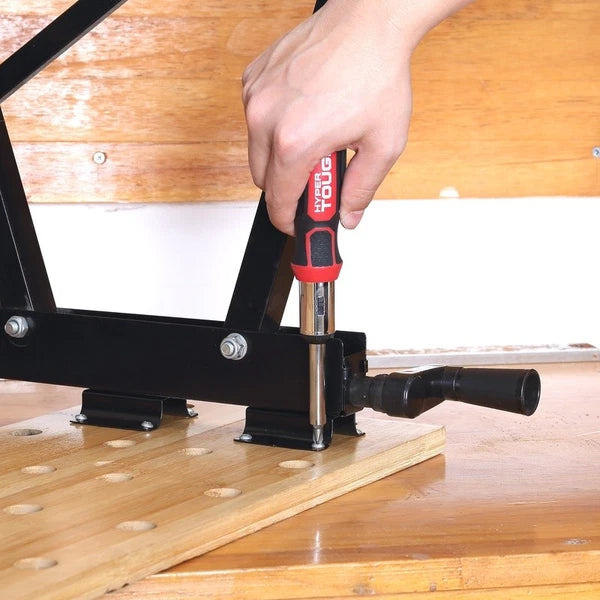 64 Piece Ratcheting Screwdriver & Nut Driver Set W/ Magnetic Tip Flex Extension