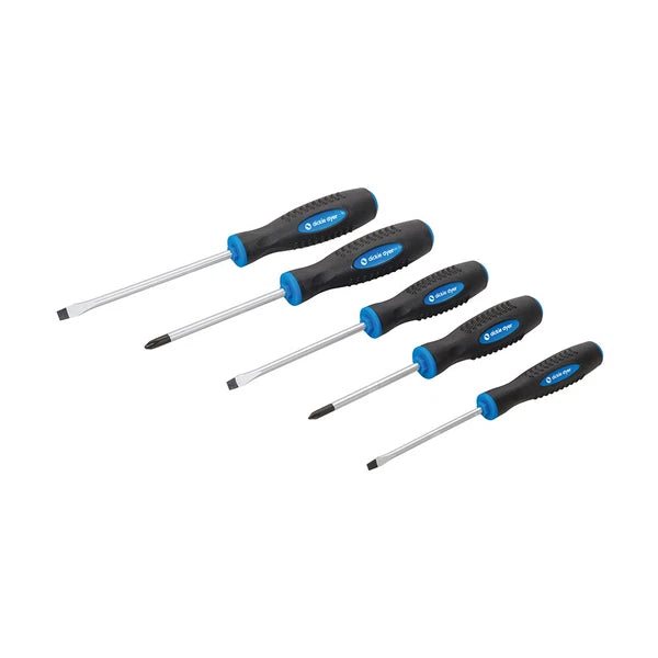 Dickie Dyer Premium Soft-Grip Screwdriver Set 5 pieces Phillips / Slotted
