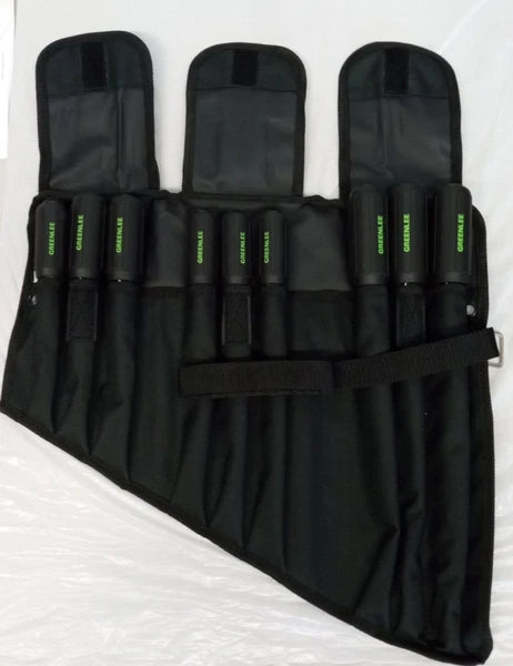 GREENLEE 0153-01-INS 13439 9PC INSULATED SCREWDRIVER SET