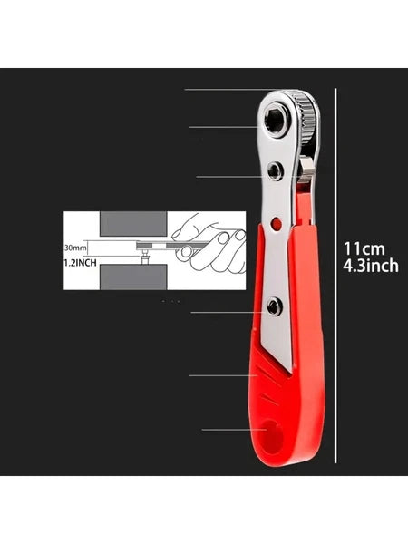 20pcs/set Right Angled Offset ratchet Screwdriver set NEW Philips pozi Torx UK