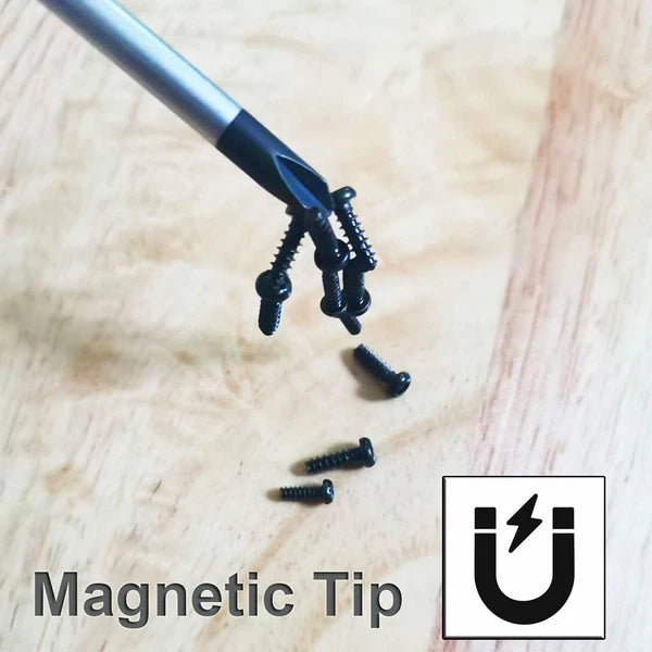 5 Piece Y Tip Screwdriver Set, Magnetic Tri Point Tip Screwdriver Bits Y000(1.5M