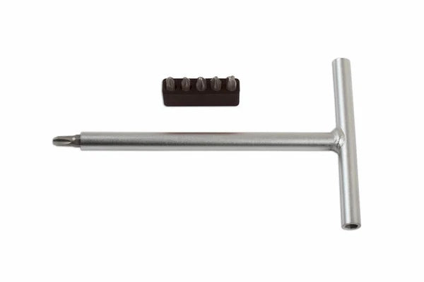 Laser 7520 T Handle JIS Screwdriver For Use With Motorbikes & Electronics