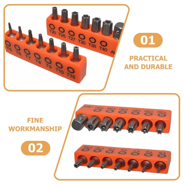 Bit Set Stainless Steel Drill Bits Professional Screwdrivers