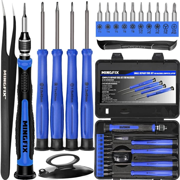 Repair Tool Kit for Apple Macbook,Mingfix Macbook Pro/Air Screwdriver Set with P