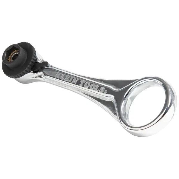 1/4 In. Drive Electrician'S Mini Ratchet with Screwdriver Bits and Adapter