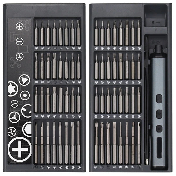 68 in 1 Precision Electric Screwdriver Cordless Magnetic Phone Repair Tool Set