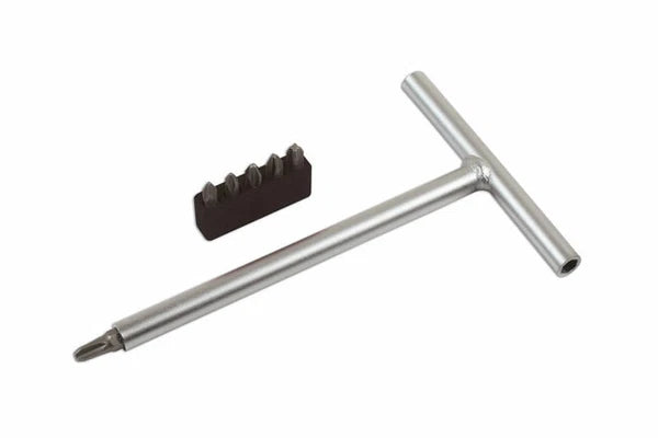 Laser 7520 T Handle JIS Screwdriver For Use With Motorbikes & Electronics