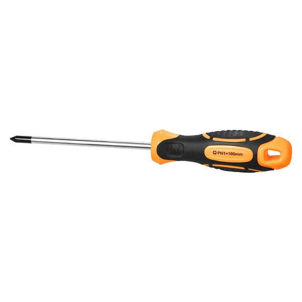 12-Piece Magnetic Screwdriver Set 5 Phillips 5 Flat Head Tips Magnetizer Tool