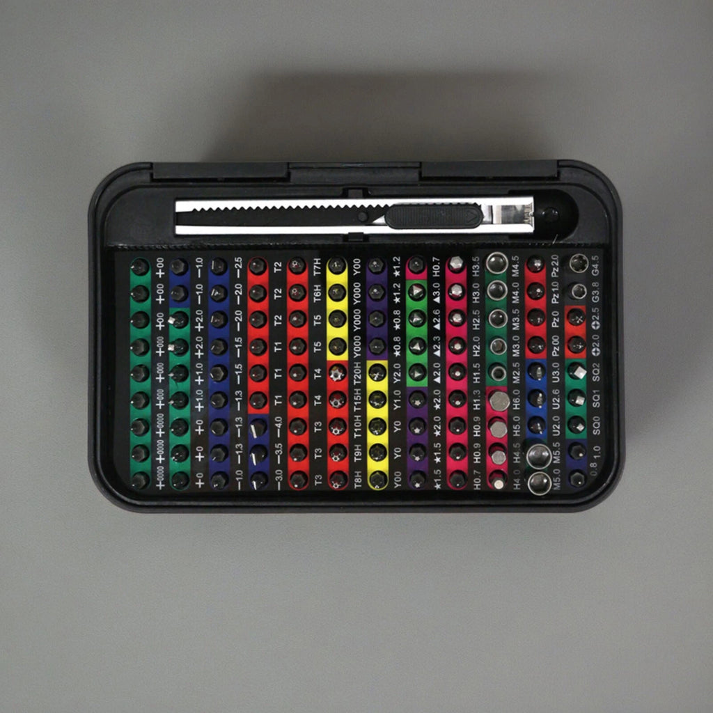 Precision Screwdriver Set with 108 Bits, 132 in 1 Small Screw Driver suits