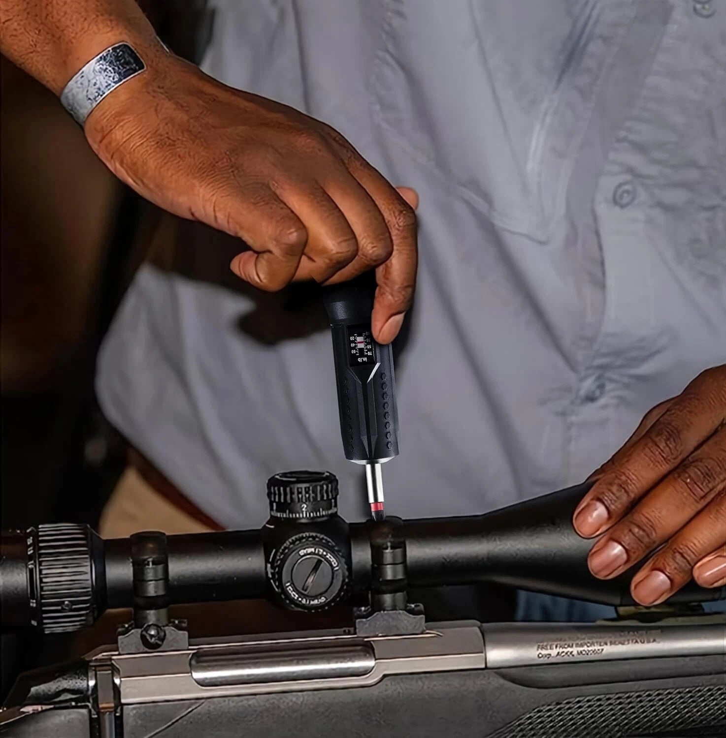 Torque Screwdriver Wrench Driver Set for Maintenance w/T-bar Handle 40 Hex Bits