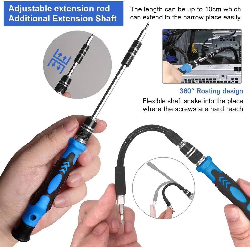 oGoDeal 155 in 1 Precision Screwdriver Set Professional Electronic Repair Too...