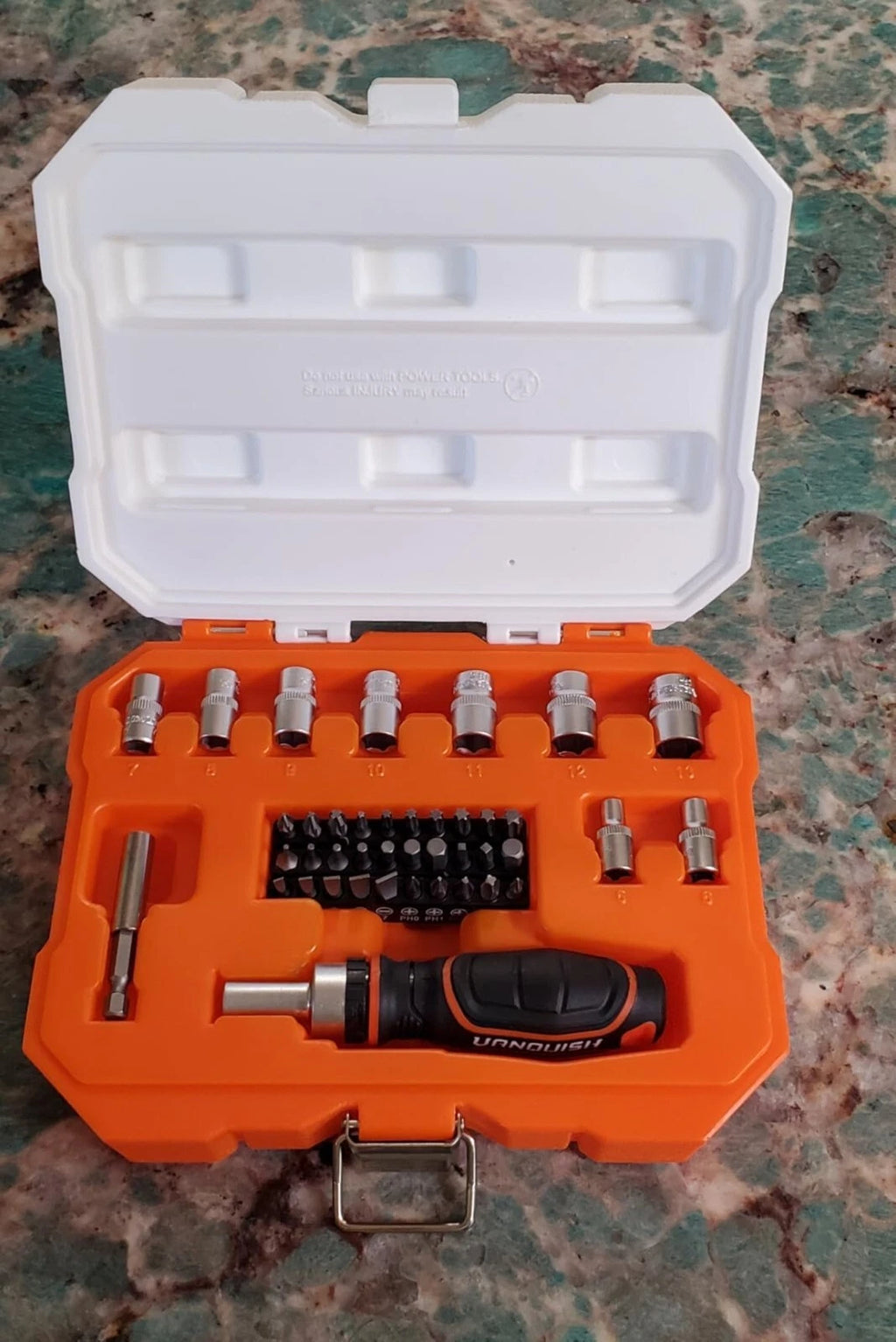 Vanquish Ratcheting Screwdriver Set, 41-Piece Precision Multi-bit Ratchet Screw