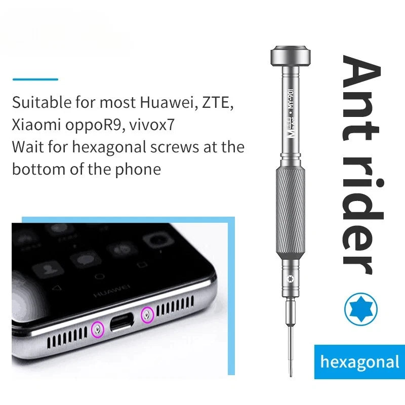 Precision Trigonal Screwdriver Set Tail Insert Cross Pentagon Mobile Phone