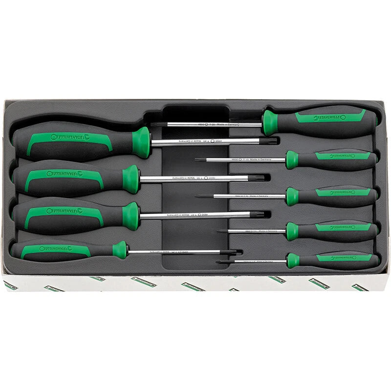 Stahlwille DRALL 9pc Torx Screwdriver Set T8 - T40 4694