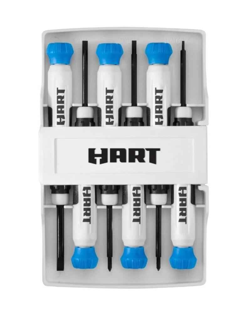 HART 6-in-1 Screwdriver and Precision Set